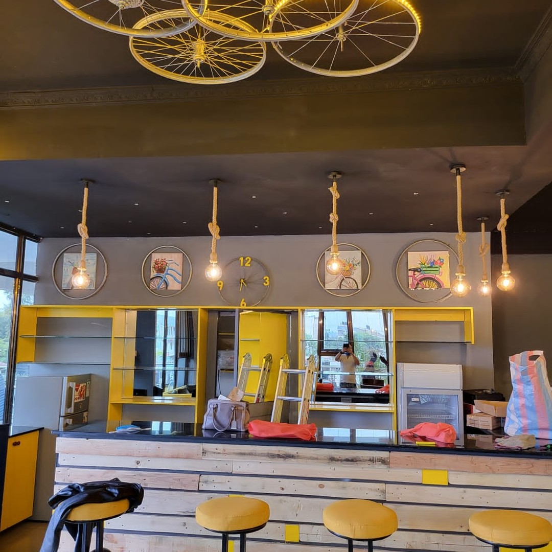 Restaurant bar interior fit-out Nairobi