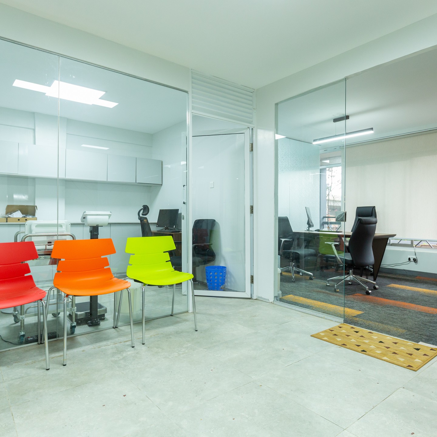 Office reception area design Nairobi